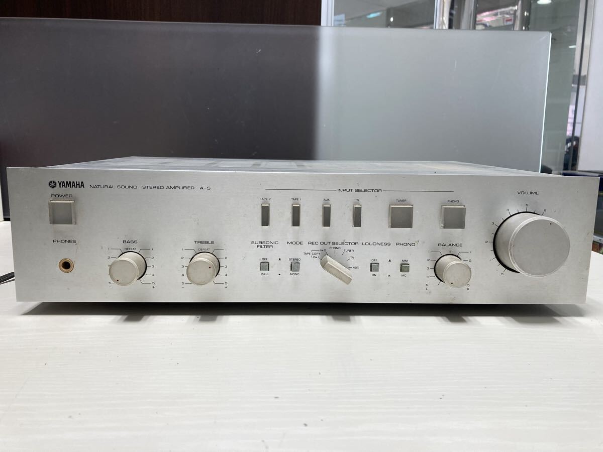 Yahoo!オークション -「yamaha a-5 アンプ」の落札相場・落札価格