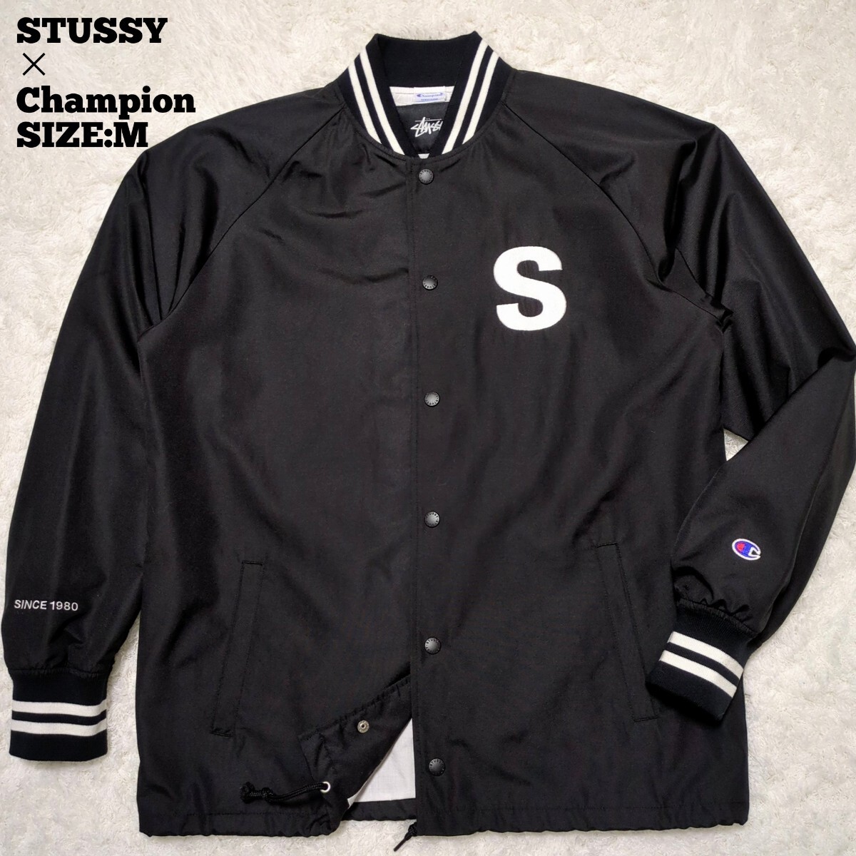 Yahoo!オークション -「stussy スタジャン s」(ジャンパー、ブルゾン