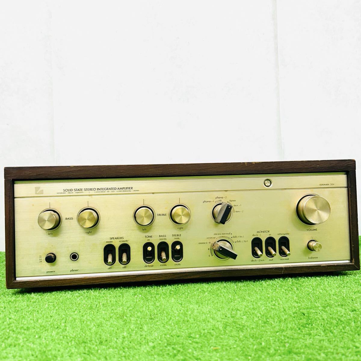 Yahoo!オークション -「luxman l-504」(アンプ) (オーディオ機器)の