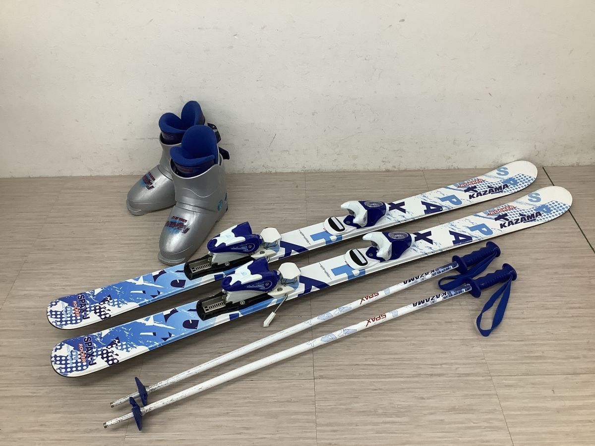 SWINGER kazama スキー板とポールセット SWINGER kazama スキー板と