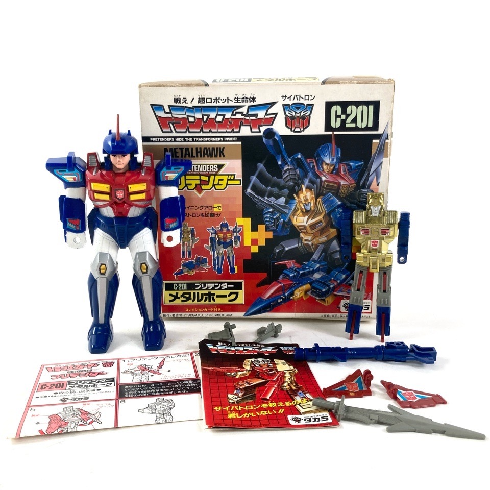プリテンダー メタルホーク トランスフォーマー サイバトロン C-201