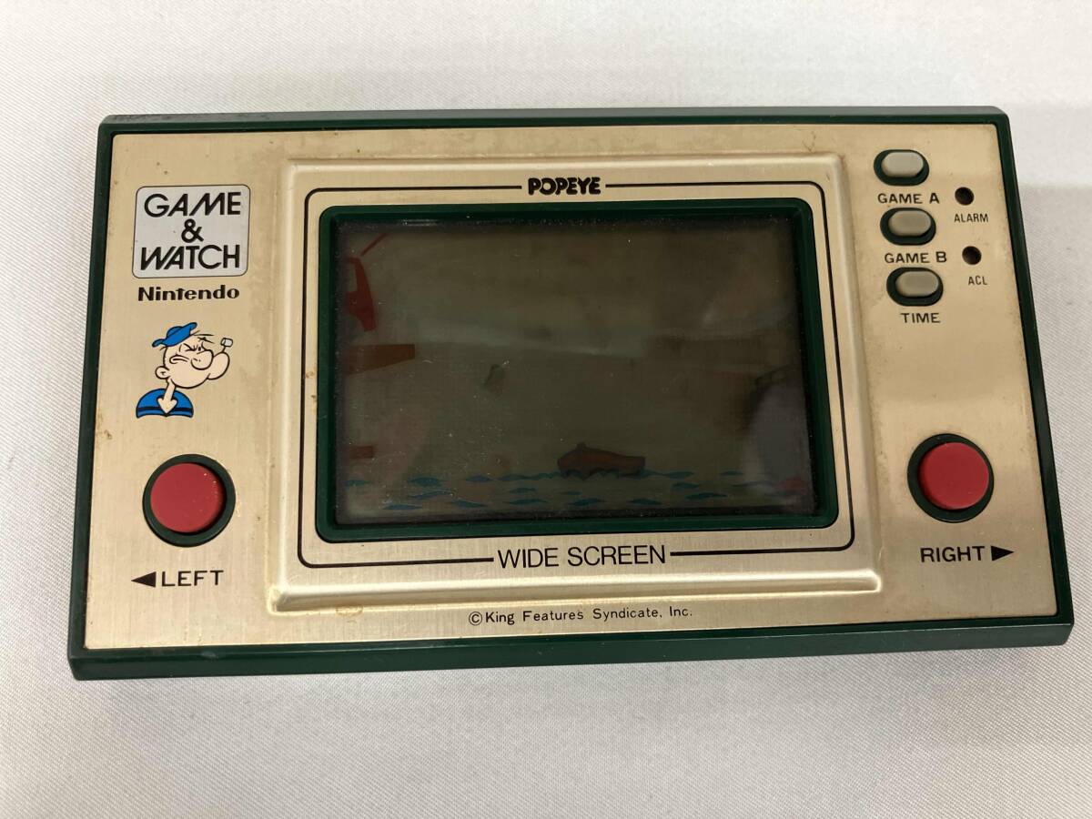Yahoo!オークション -「ゲームウォッチ ポパイ」(携帯型) (テレビ