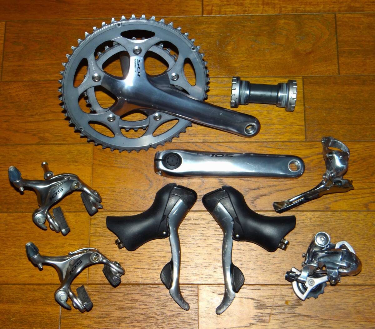 Yahoo!オークション SHIMANO 105 5600 パーツセット -「シマノ 105