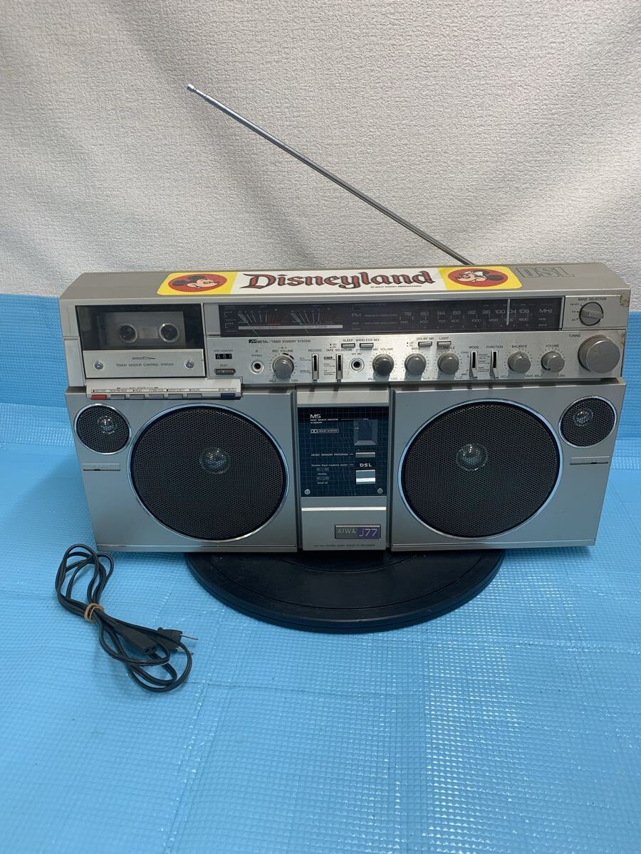 Yahoo!オークション -「aiwa ラジカセ j77」の落札相場・落札価格
