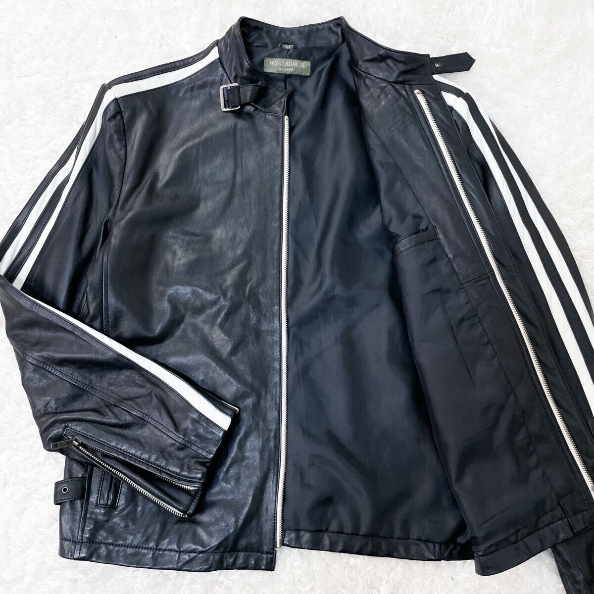 Yahoo!オークション -「wind armor レザージャケット」(ライダース
