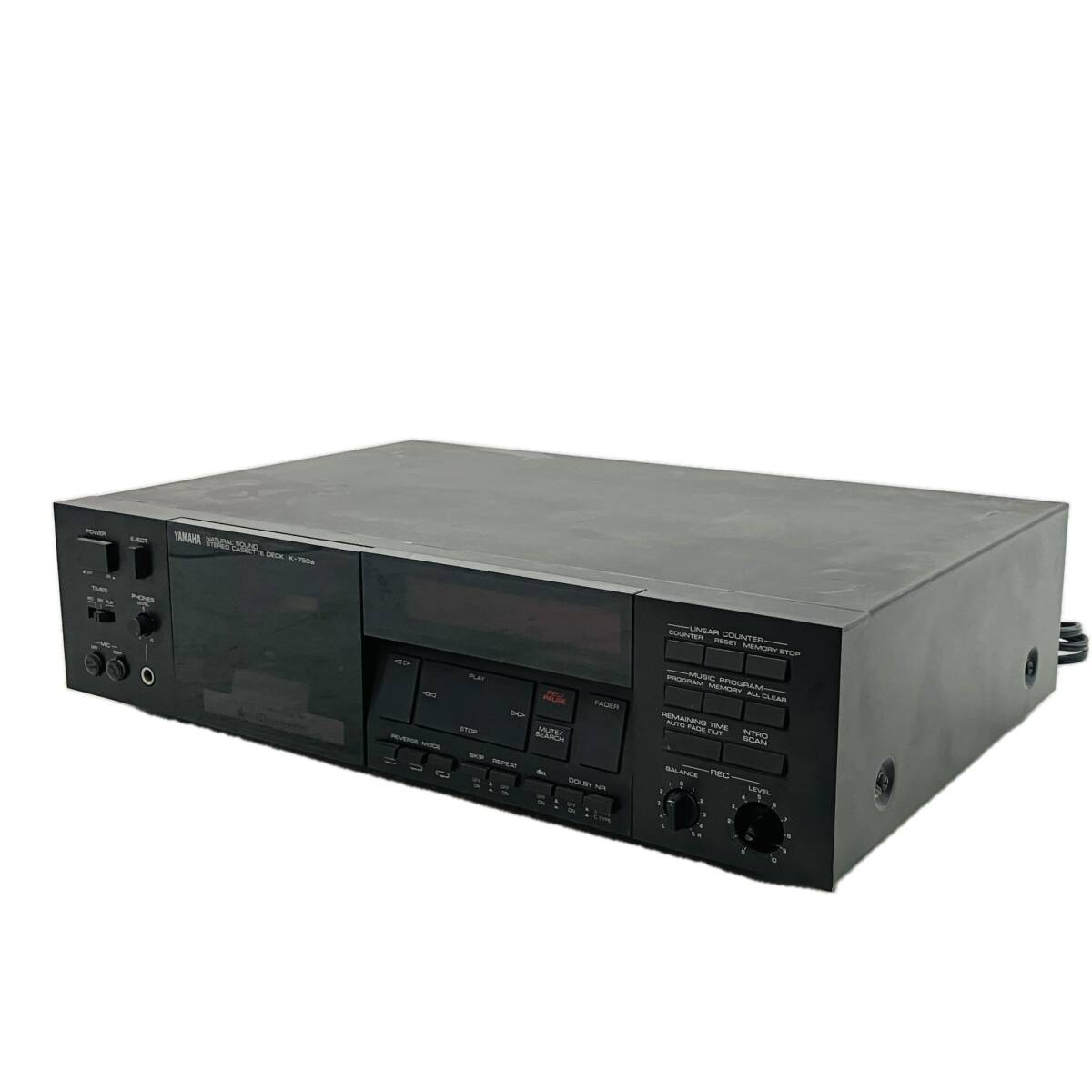 美品・動作品】 YAMAHA K-750a カセットデッキ 動作良好 ヤマハ 完動作