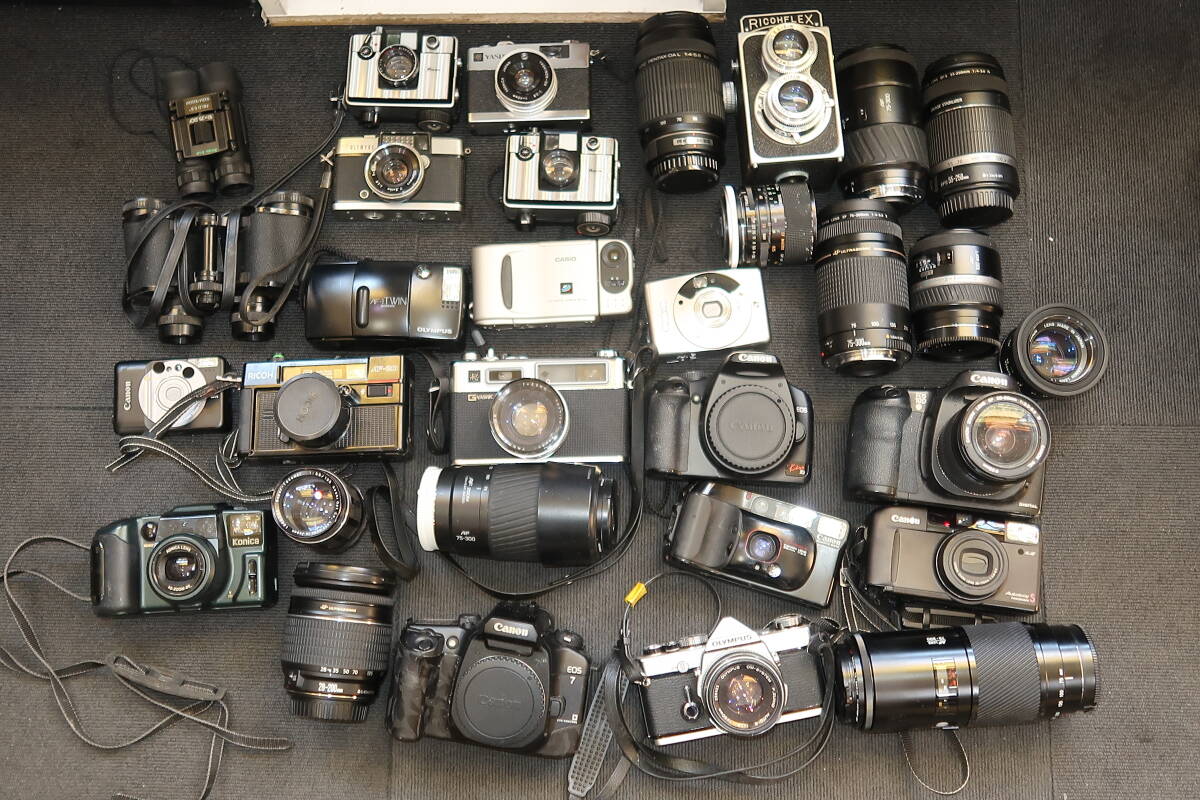 デジタルカメラ、フィルムカメラ、レンズ等まとめ売り 2025年最新