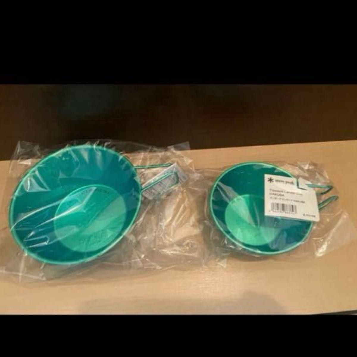 値下げ スノーピーク 限定シェラカップ ランドステーション 江戸紫 緑