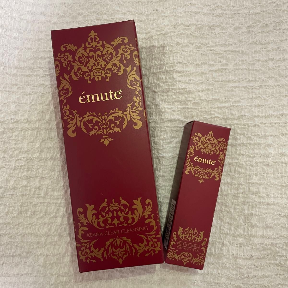 emute エミューテ セット クレンジング 美容液 リッチプラセラム