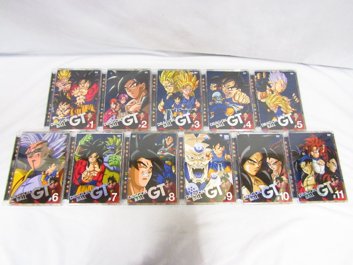中古品 ドラゴンボールGT 1～11巻 全巻セット DVD 特典付き