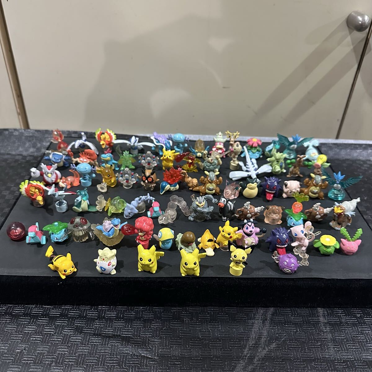 大量】ポケモン ガチャ ミニフィギュア フルカラースタジアムなど 当時
