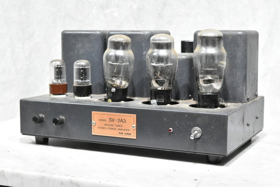 Yahoo!オークション -「sun audio sv-2a3」(本体) (真空管アンプ)の