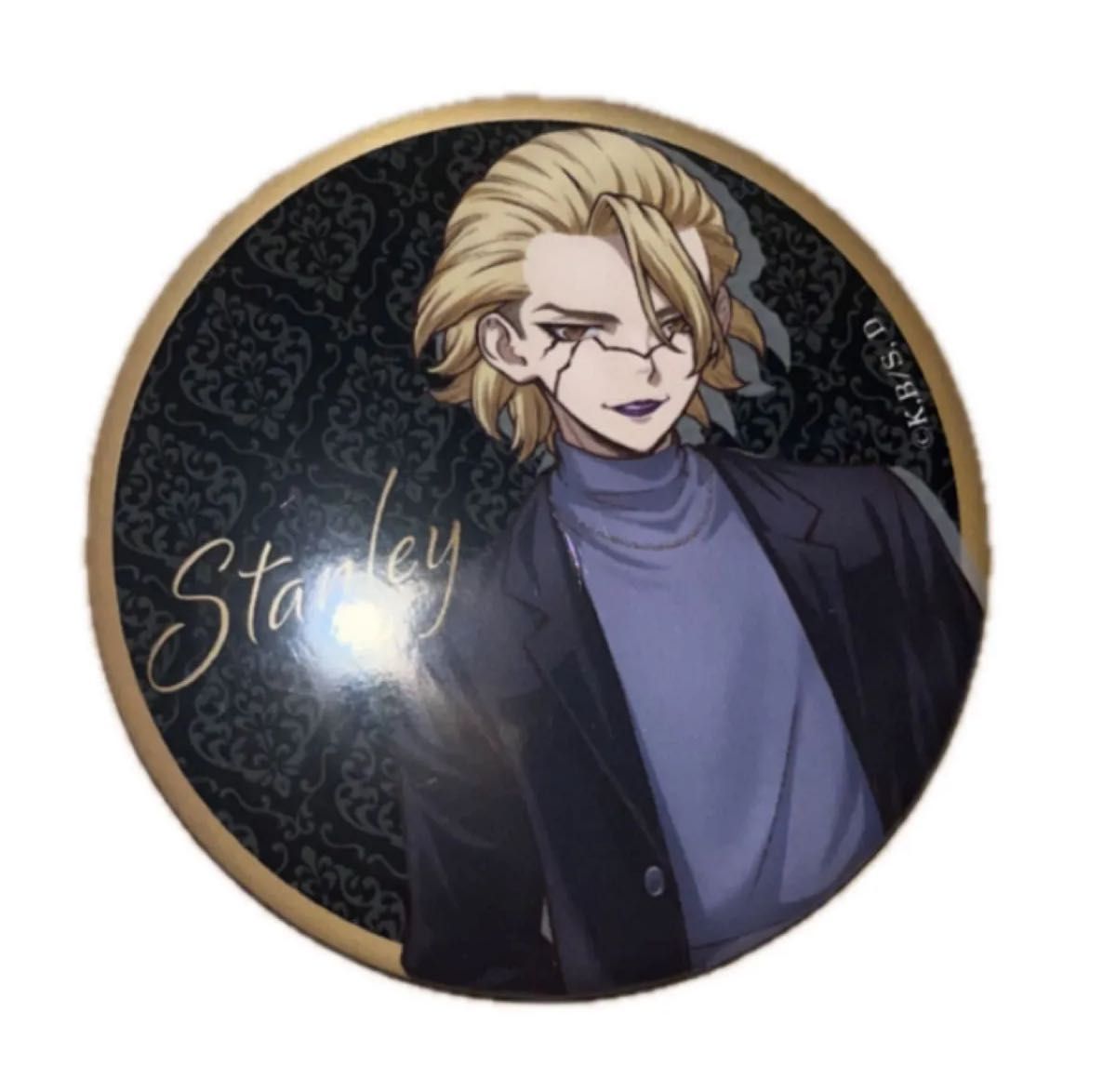 Dr.STONE スタンリー ブラックスーツ 缶バッジ Theキャラ Dr.STONE