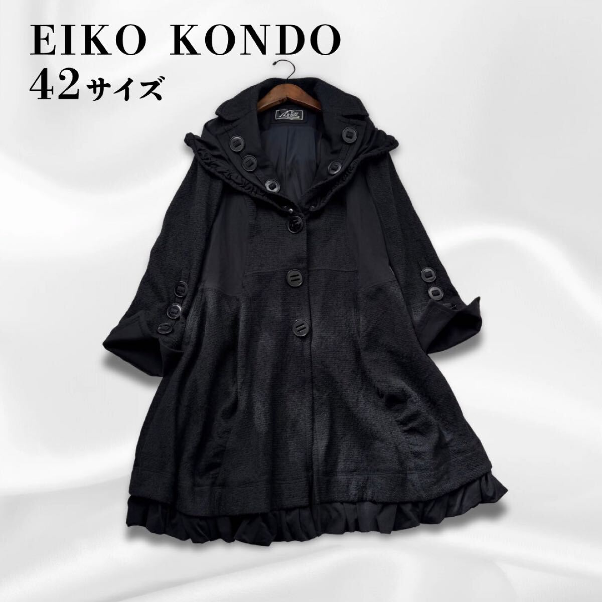 Yahoo!オークション -「eiko kondo」(コート) (レディースファッション