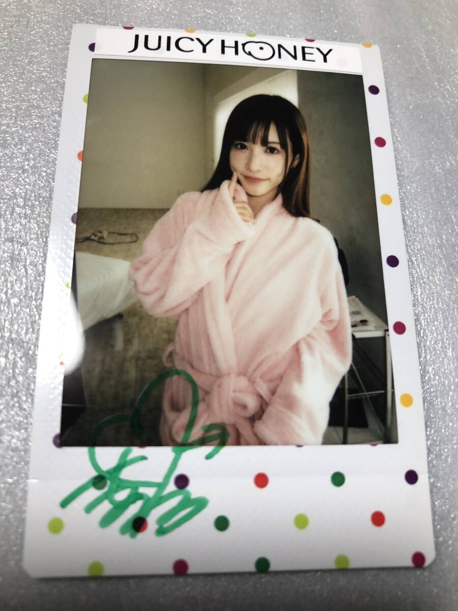 桃乃木かな ジューシーハニー 20th 20周年 直筆サイン入りチェキ