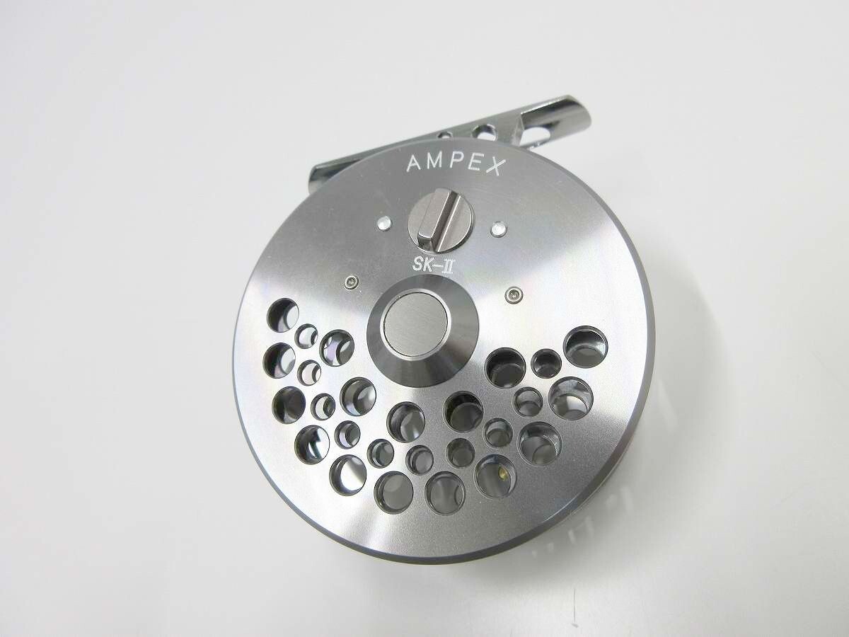 AMPEX SK-2 フライリール シルバー AMPEX SK-Ⅱ Wシルバー WF6+50yds