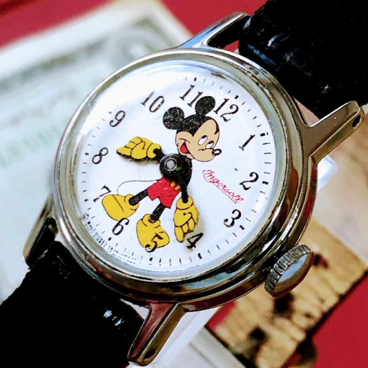 2026年最新】Yahoo!オークション -ミッキー 腕時計 手巻きの中古品