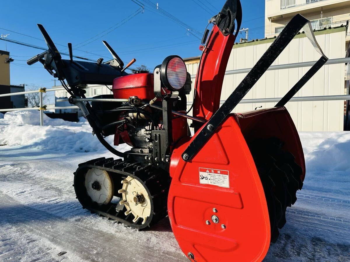 小さな赤い除雪機 ホンダ s35a エンジンg150 北海道旭川発 実働 中古