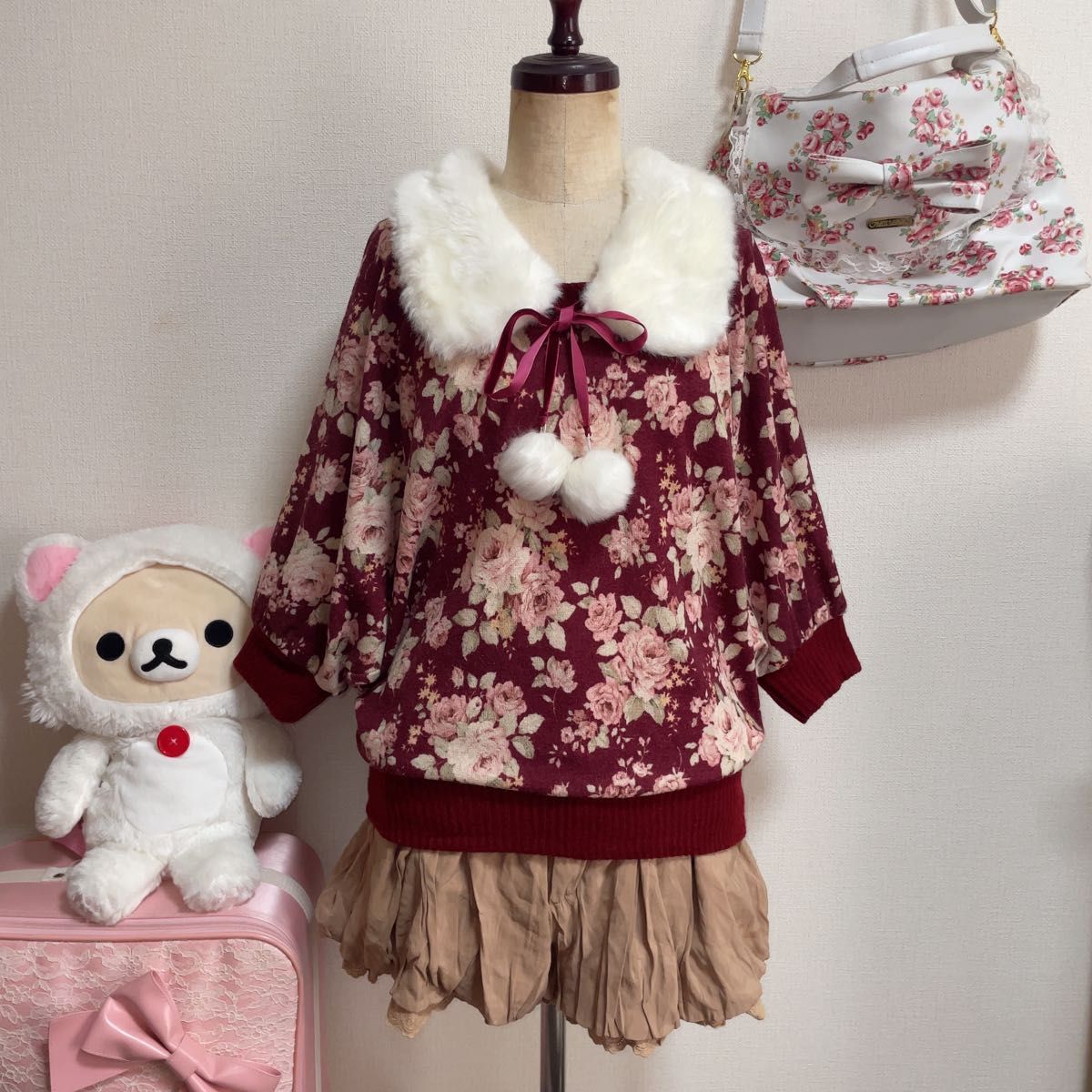新品タグ付き 当時物】LIZ LISA リズリサ 姫ギャル 平成ギャル ファー