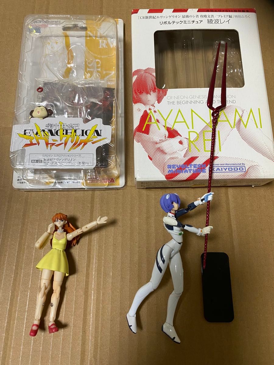 ミクロマン 綾波レイ アスカ リボルテック 綾波レイ｜Yahoo!フリマ（旧