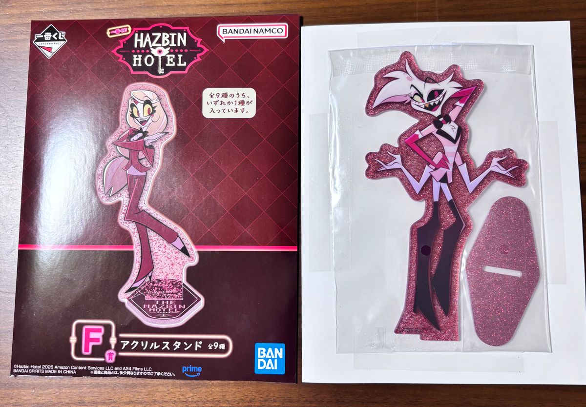 廃盤】Hazbin Hotel ハズビンホテル エンジェル ダスト アクスタ