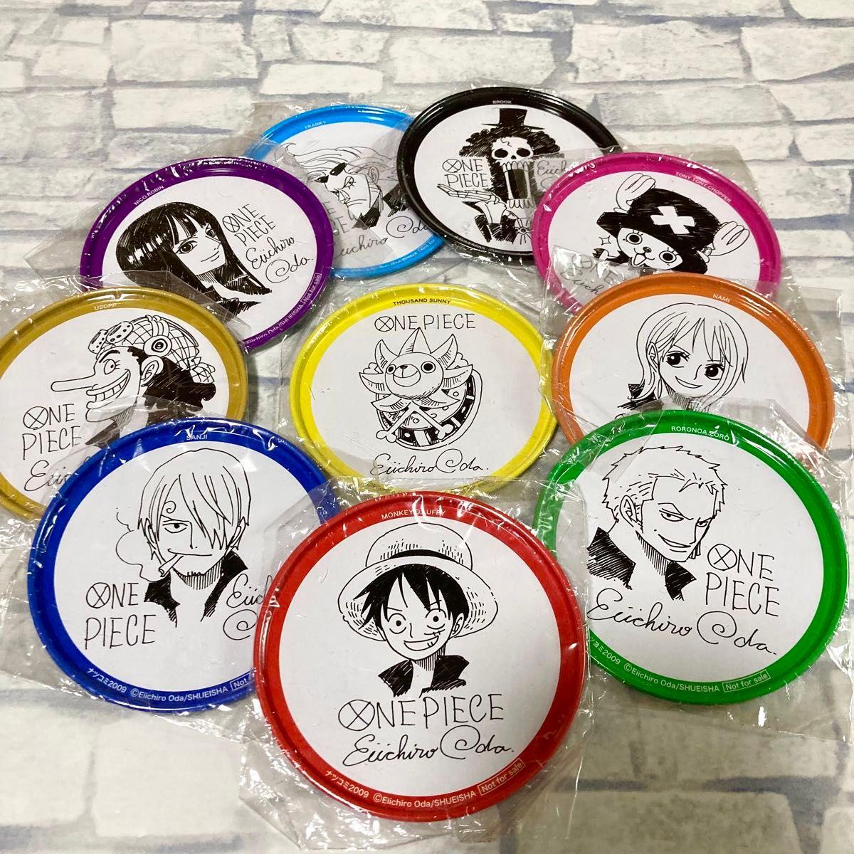 ワンピース ナツコミ2022 ONE PIECE 特製ダブルステッカー 尾田栄一郎
