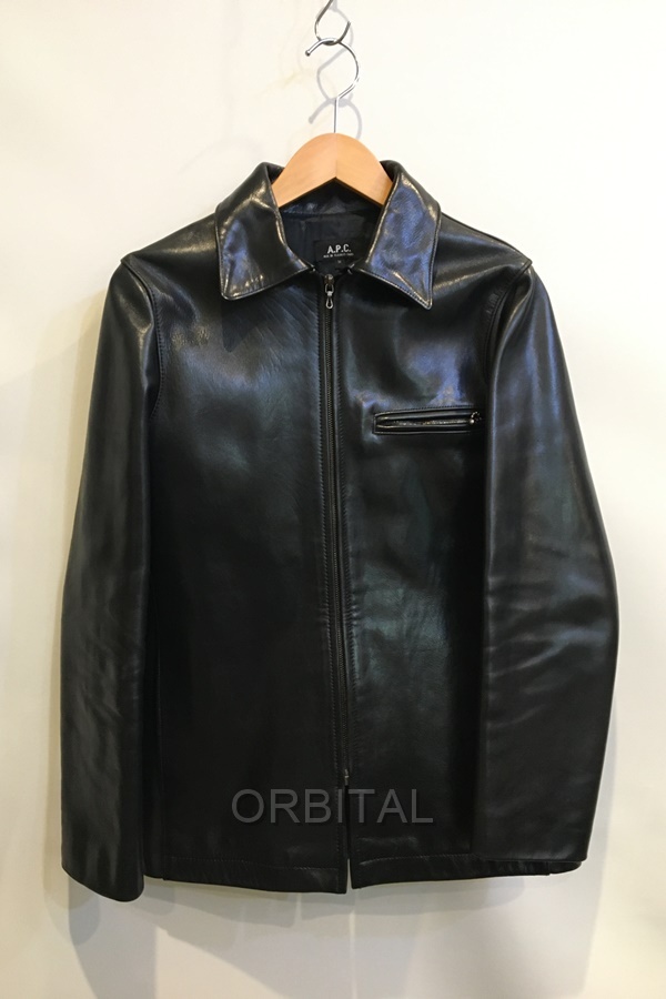 2026年最新】Yahoo!オークション -apc レザー ジャケットの中古品