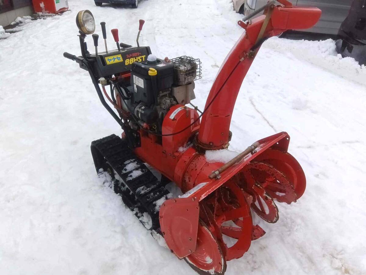Yahoo!オークション -「除雪機ヤナセ88hst」(季節、年中行事) の落札