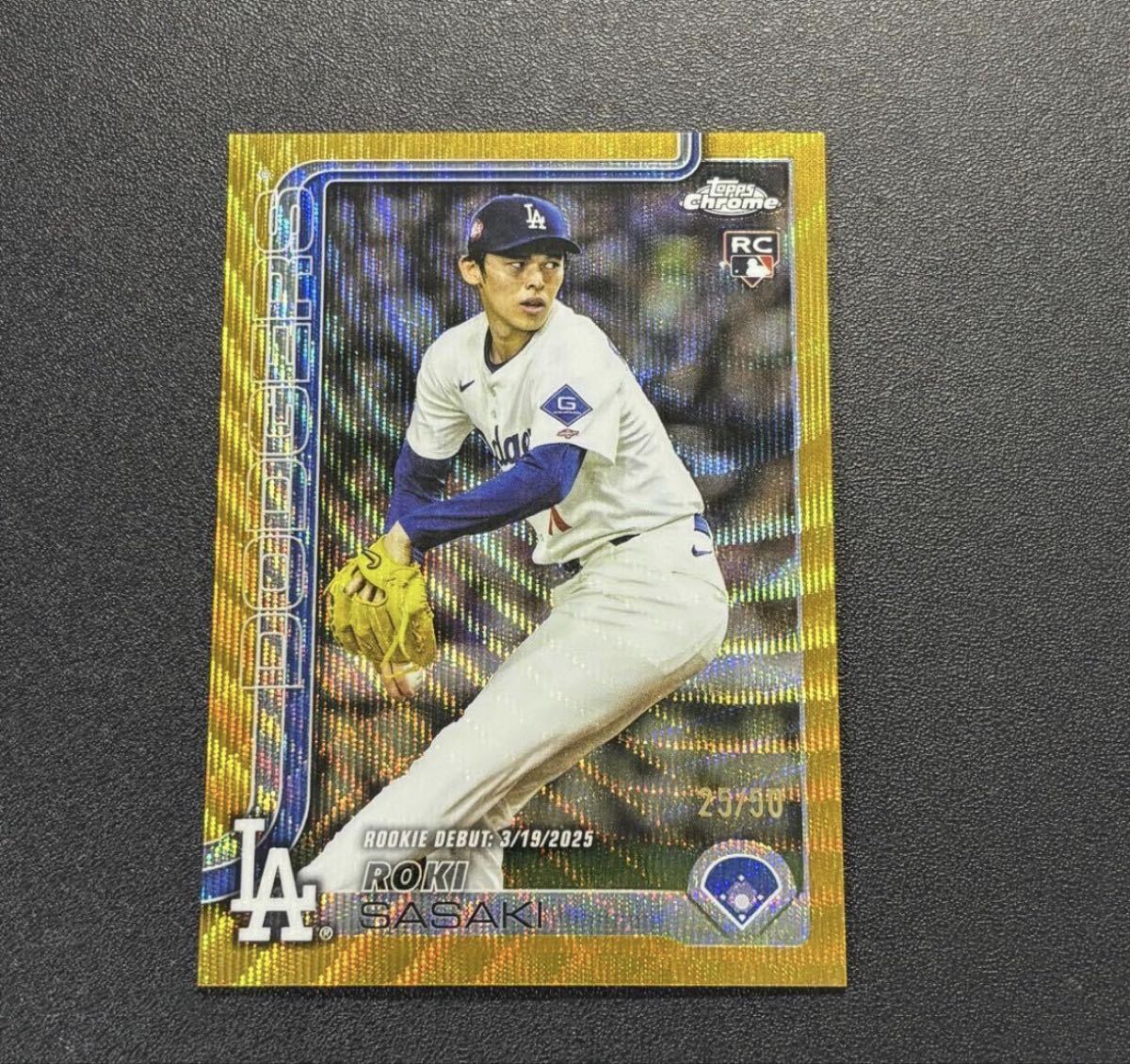 2026年最新】Yahoo!オークション -topps chrome 佐々木朗希の中古品