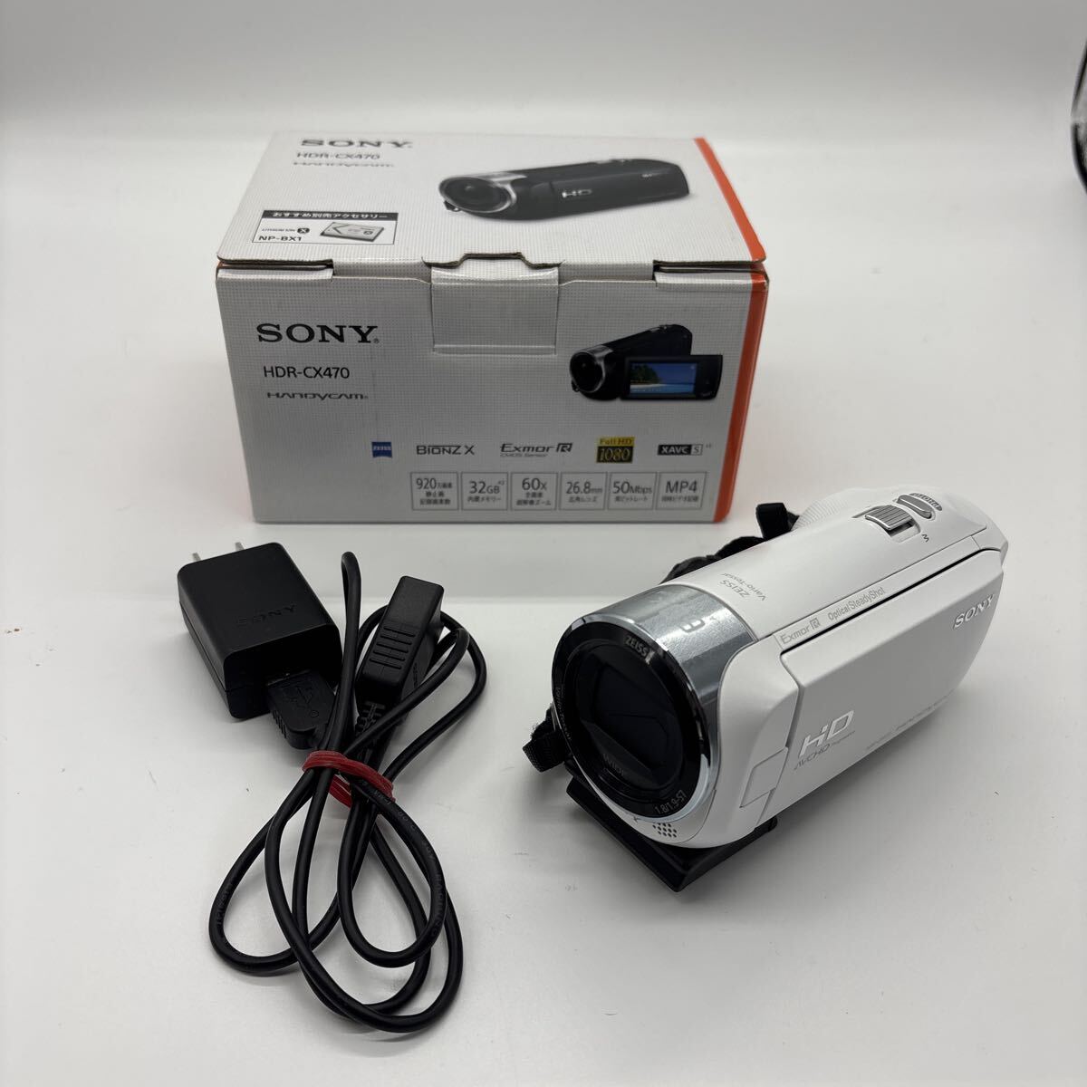 SONY HDR-CX470 (W) [ホワイト] オークション比較 - 価格.com