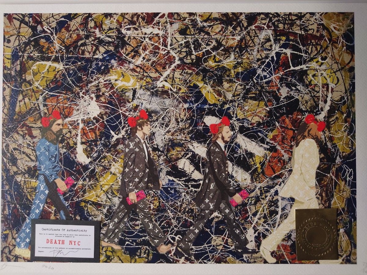 額込 DEATH NYC 現代アート ポップアート アートポスター ル｜Yahoo