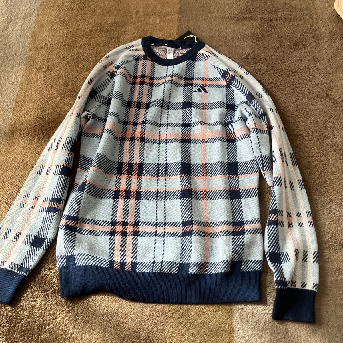 超美品）パーリーゲイツ ピンストライプ柄 ニットワンピース サイズ0