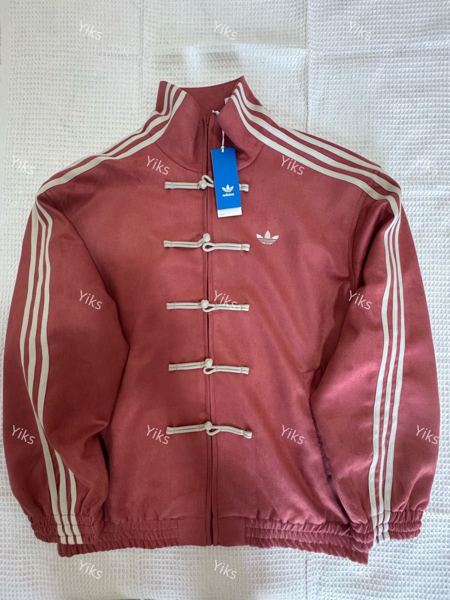 adidasアディダス 中国限定 蛇年トラックジャケット 赤-L-@｜Yahoo