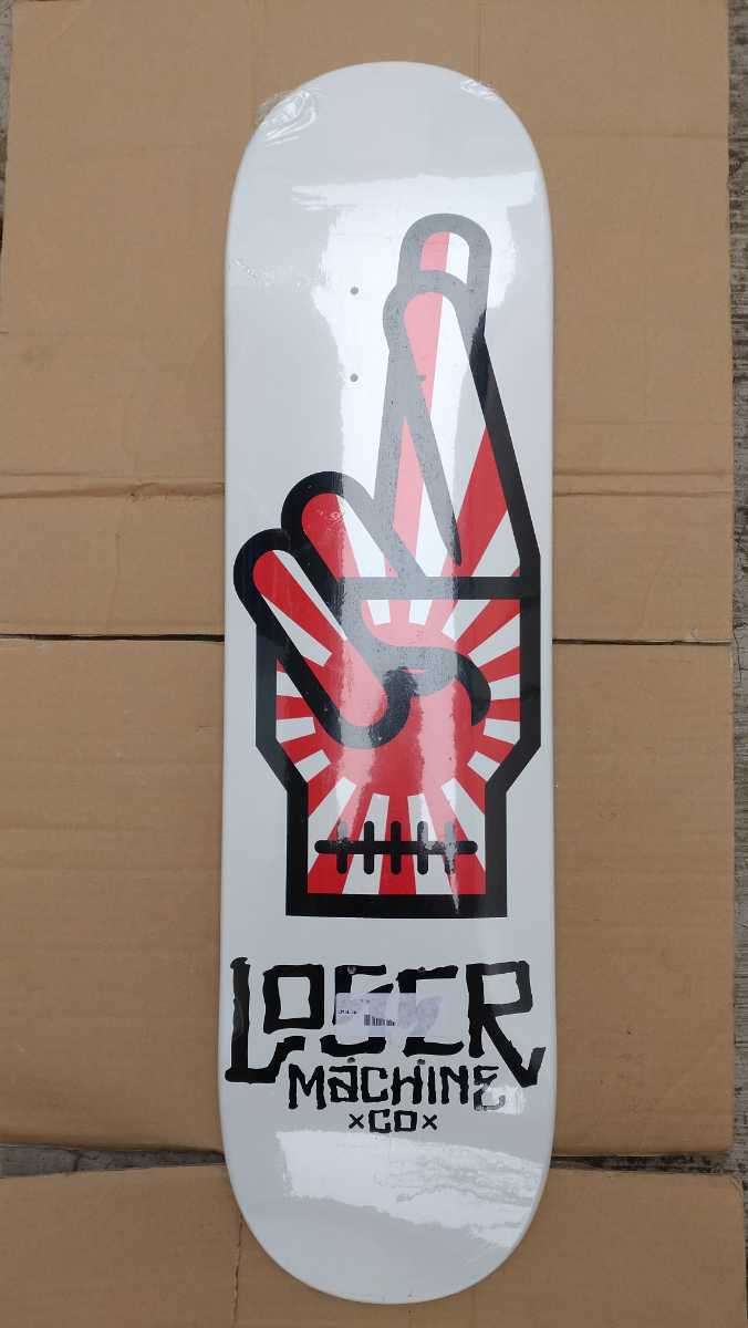 新品未使用 LOSER MACHINE スケボ デッキ 8.0×3.2 JAPANESE LOSER 8