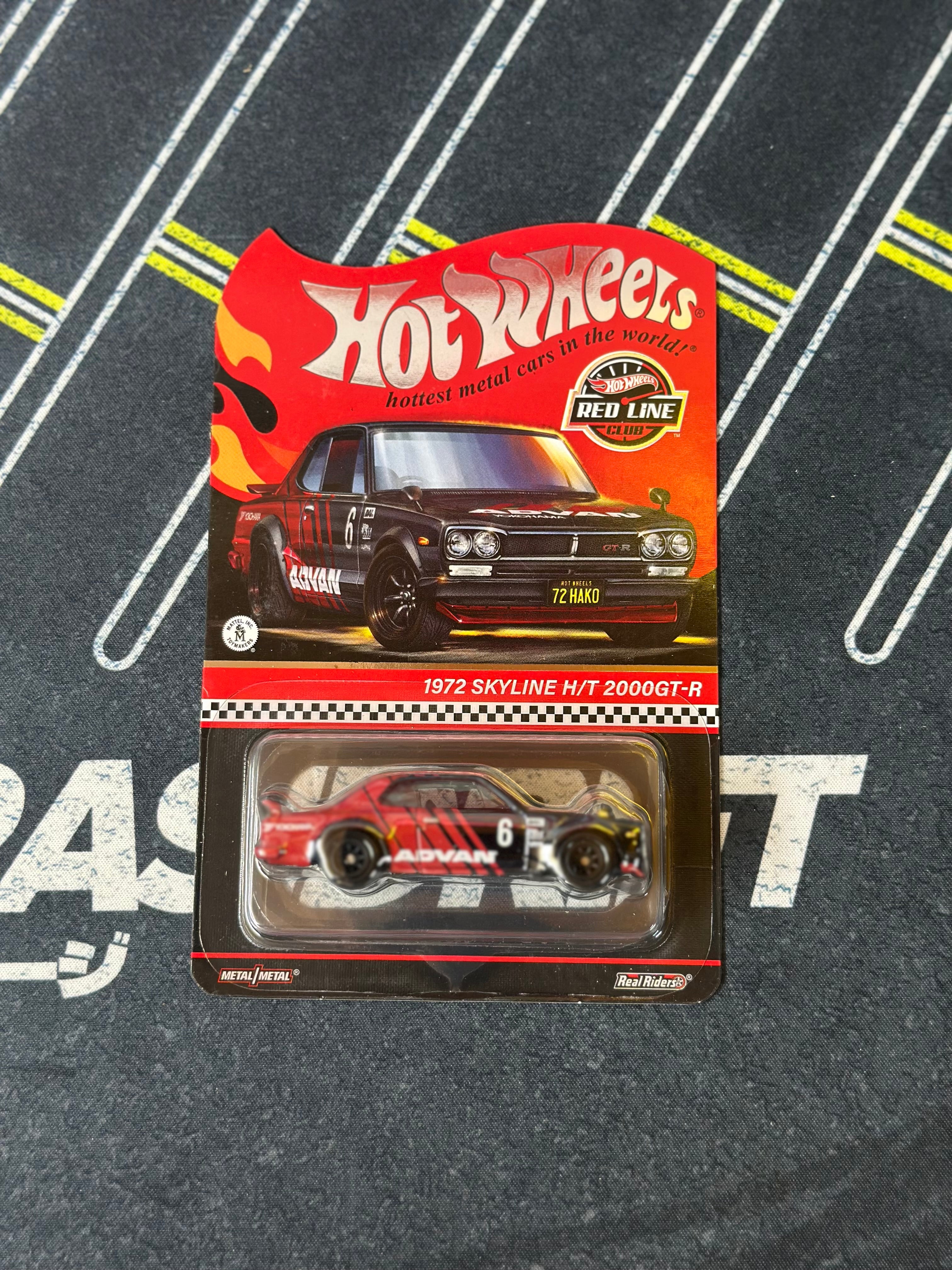 Hot Wheels 2024 RLC 1972 Skyline H/T 2000GT-R Advan – AUSSIE diecast