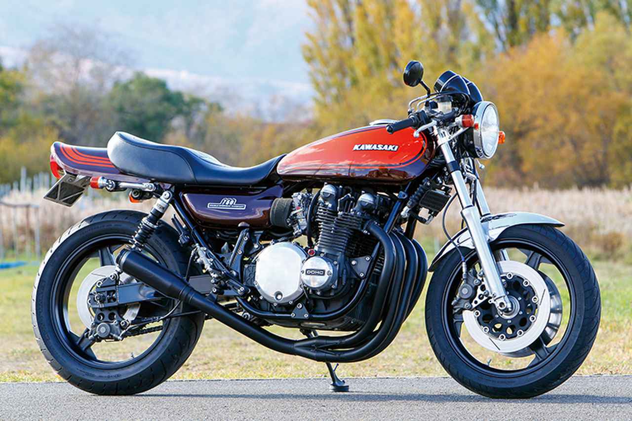 メカドックZ2（カワサキZ2）吟味したパーツで楽しむ18インチ・セパハン