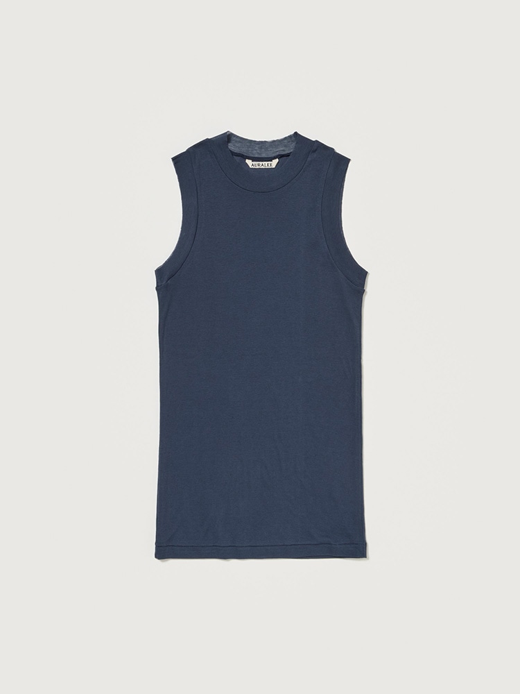 SUPER HIGH GAUGE SHEER RIB TANK TOP - AURALEE Official Website