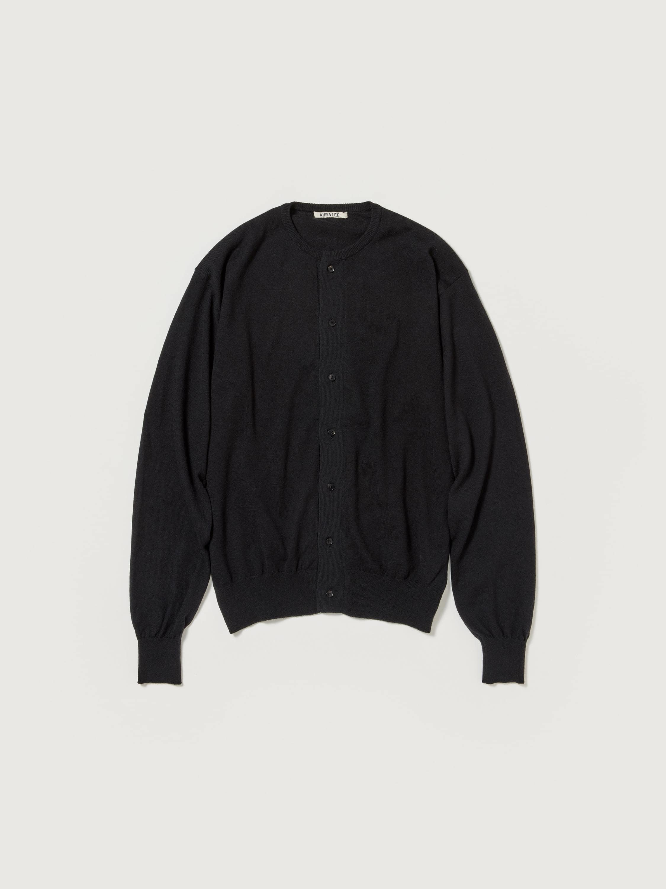CASHMERE HARD TWIST KNIT CARDIGAN - AURALEE Official Website