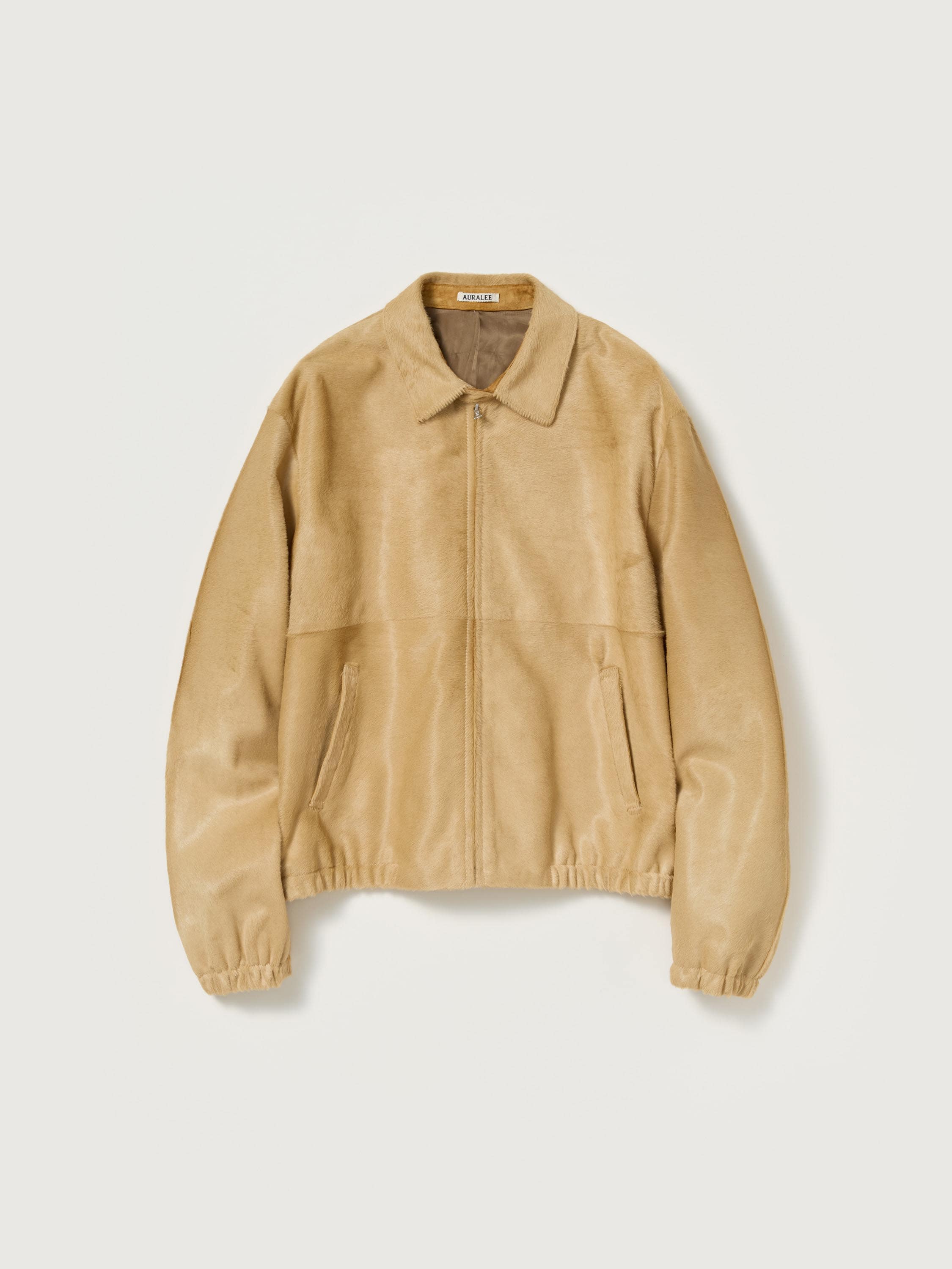 CALF HAIR ZIP BLOUSON - AURALEE Official Website