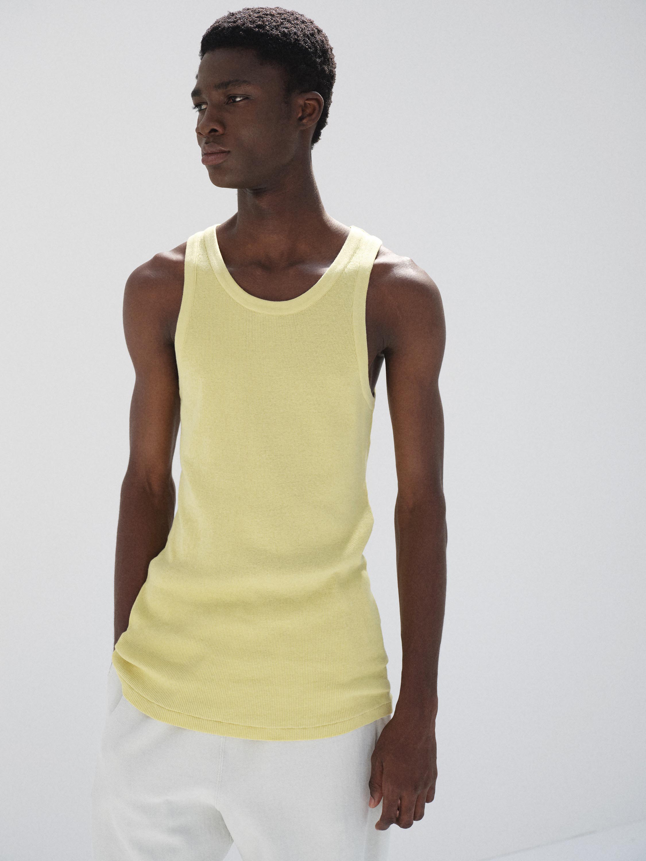 ORGANIC SOFT RIB TANK - AURALEE Official Website