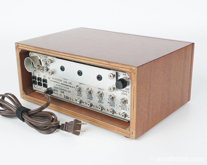 Vintage Mcintosh C8 Pair // Tube Preamplifiers – AURAL HiFi
