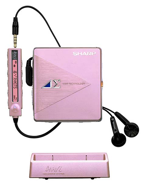SHARP 722 ポータブルMDプレーヤー md-ms722-s｜SHARP シャープ md