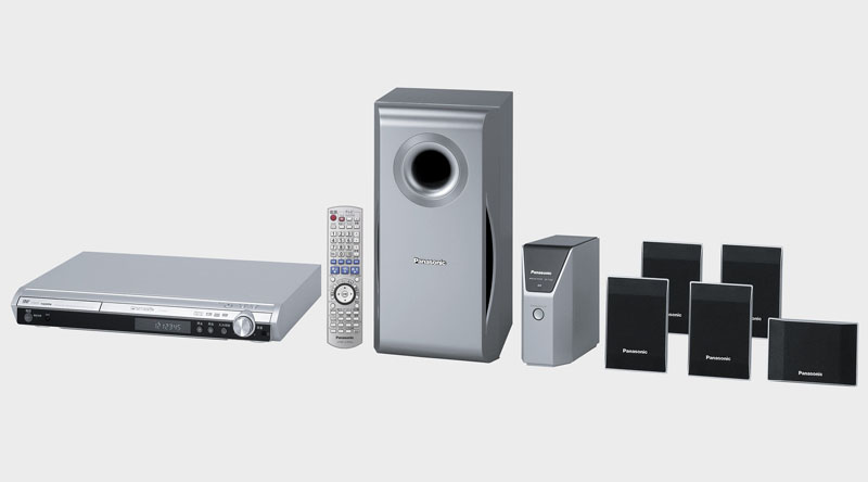 松下、DVDプレーヤー一体型5.1chシアターシステム