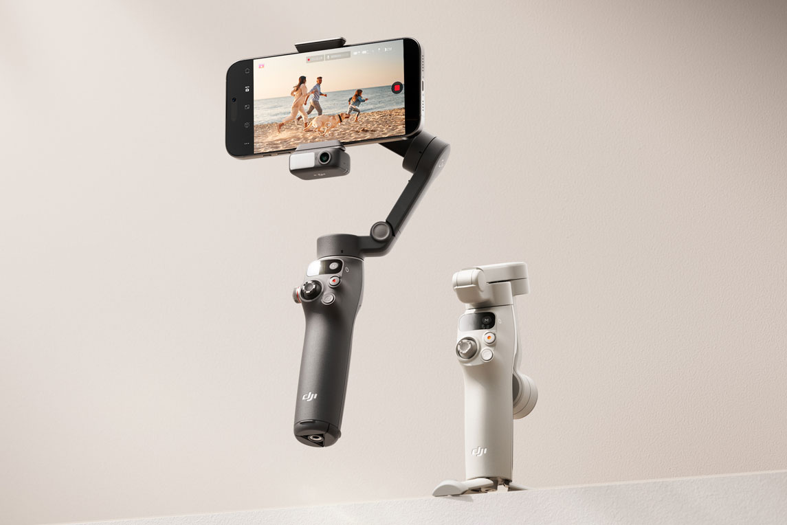 DJI、ブレ補正&トラッキング進化のスマホ用ジンバル「Osmo Mobile 7