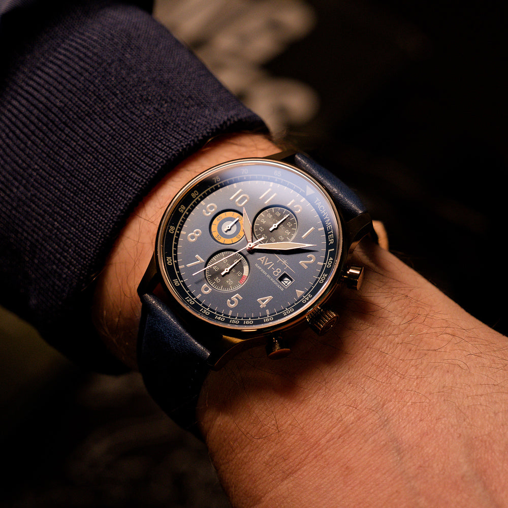 Regent Blue | hawker-hurricane-classic-chronograph-regent-blue-av