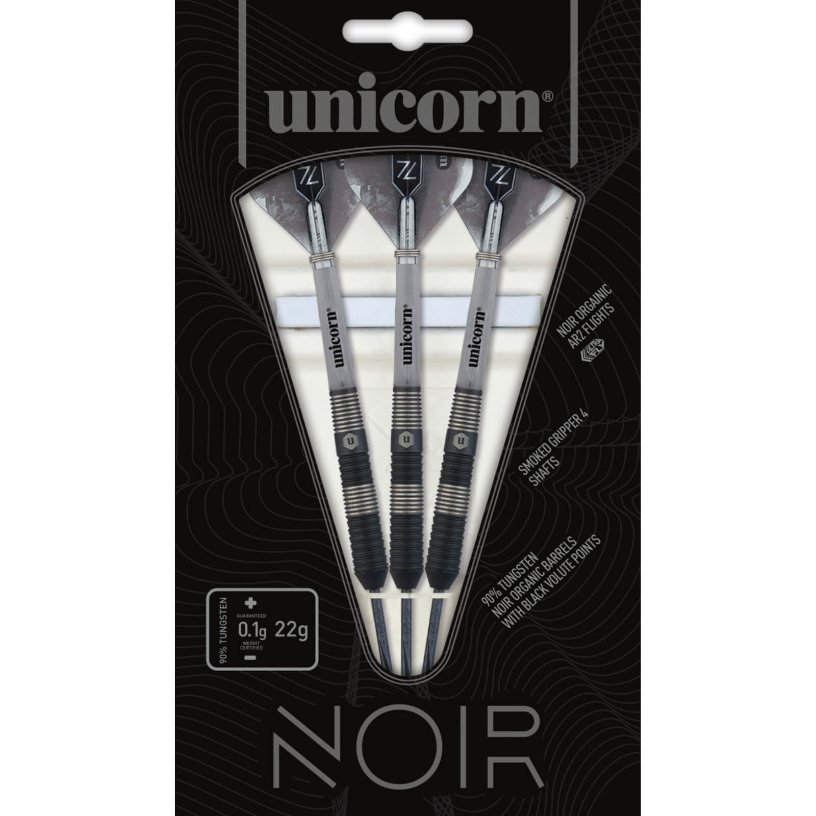 Unicorn Noir Style 3 Darts For Sale | 22g 24g 26g | Avid Darts Shop