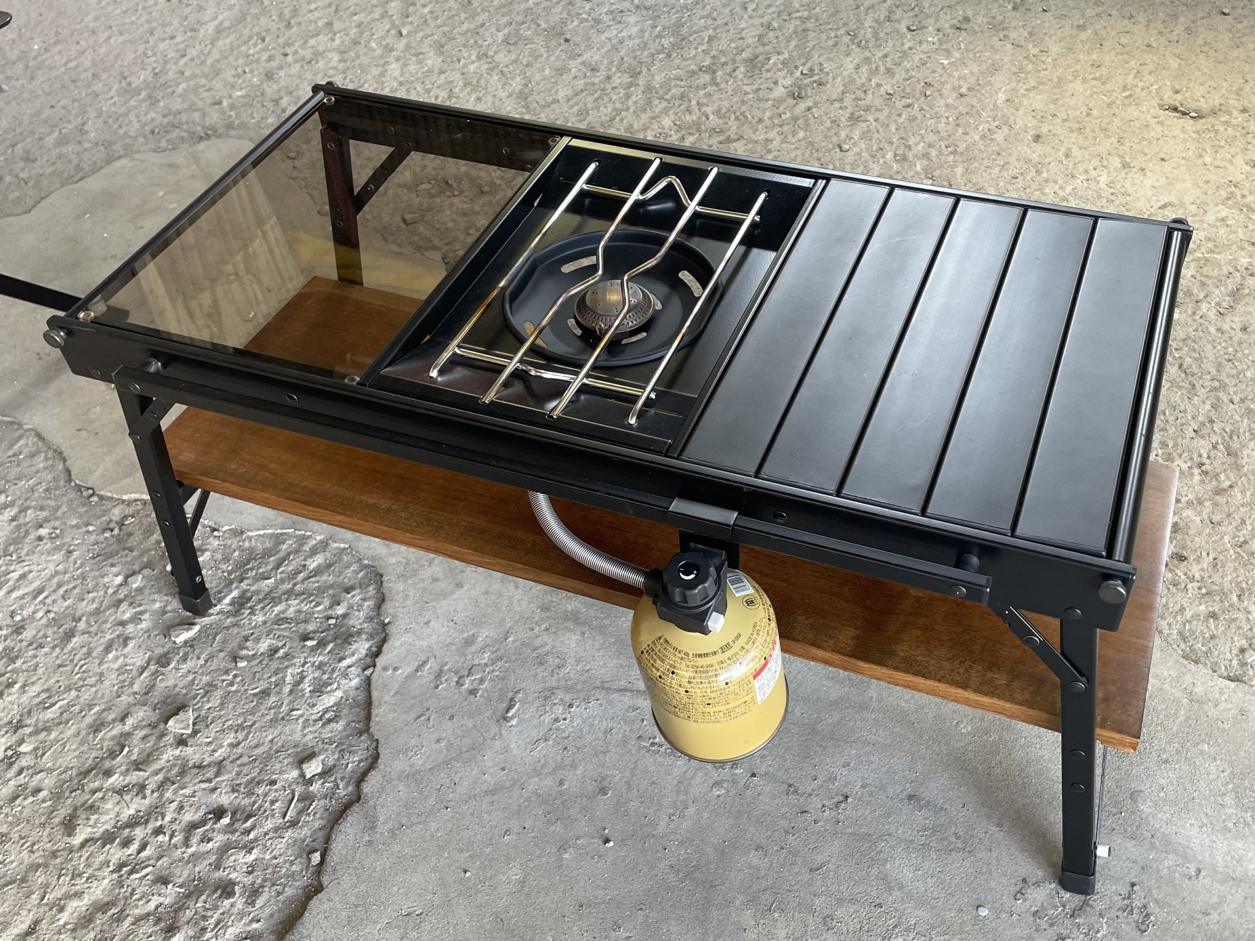 ⭕️「マットブラック耐熱塗装」 スノーピーク フラットバーナーGS