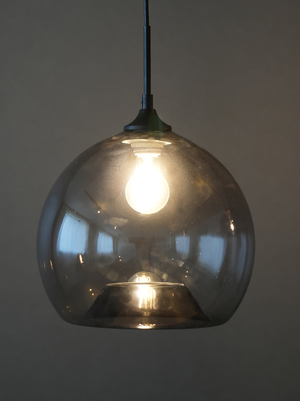 SET】グレーグラスペンダントシェード ラウンド | AXCIS ONLINE