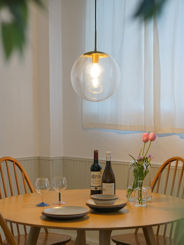 LOSKA pendant light L clear | AXCIS ONLINE