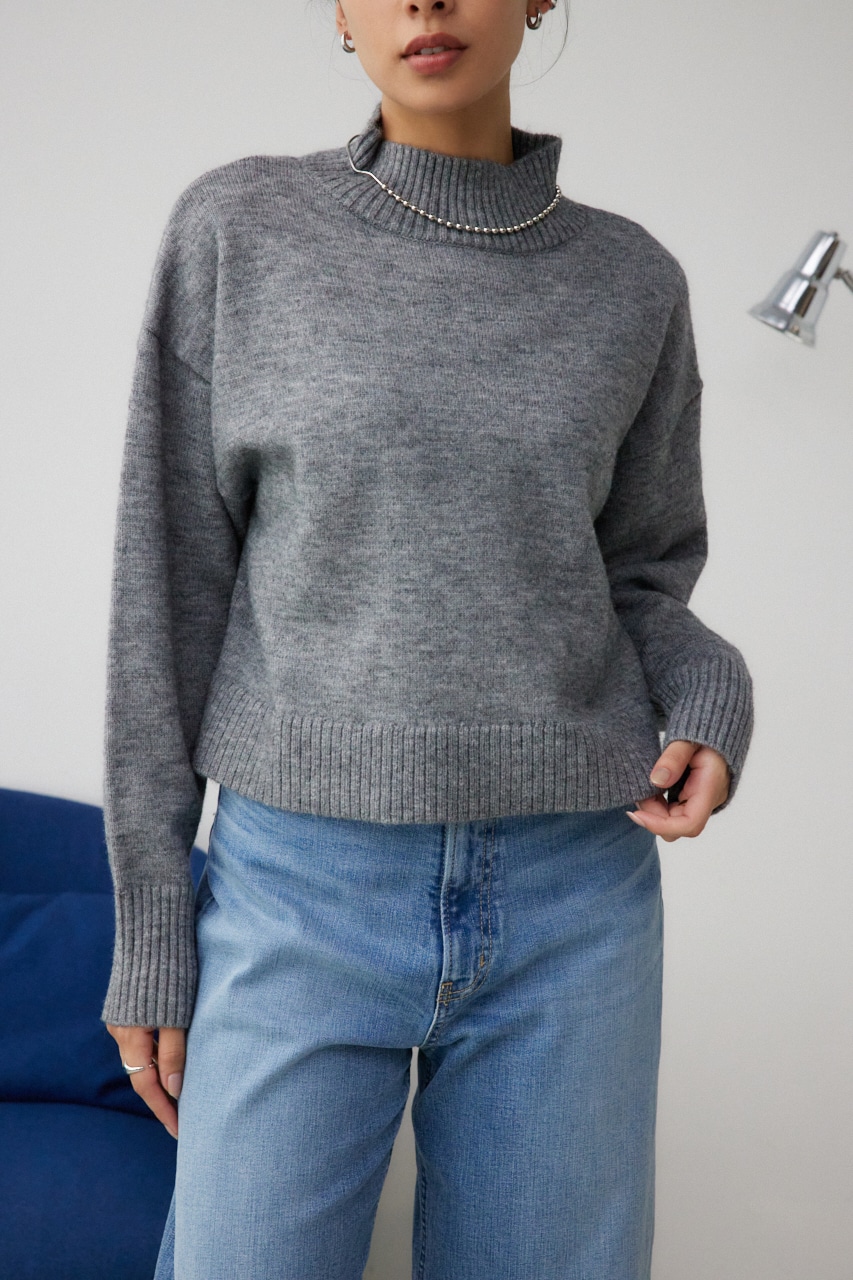 ハイネックアソートカラーニットプルオーバー｜WOMEN｜250HAB70-127B